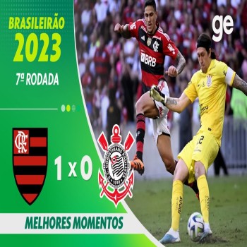 #ไฮไลท์ฟุตบอล [ ฟลาเมงโก 1 - 0 คอรินเทียนส์ ] บราซิล ซีรี่ เอ 2023